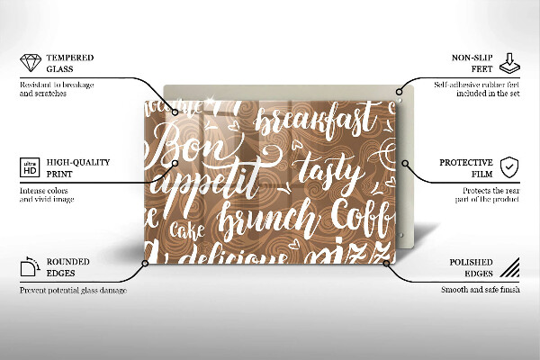 Protège plaque de cuisson Bon appetit sous-titres