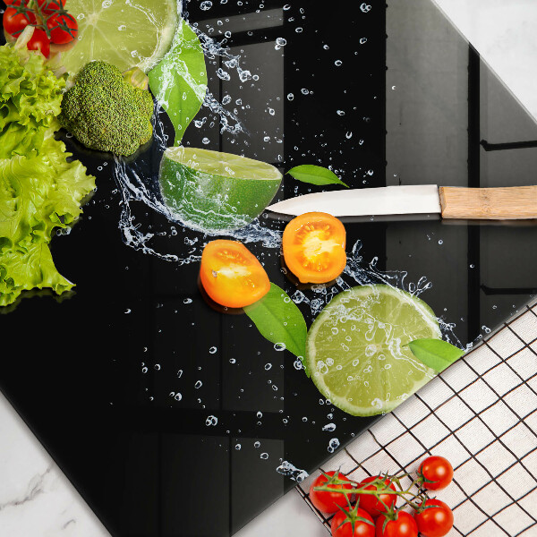 Protège plaque de cuisson Eau de menthe citronnée