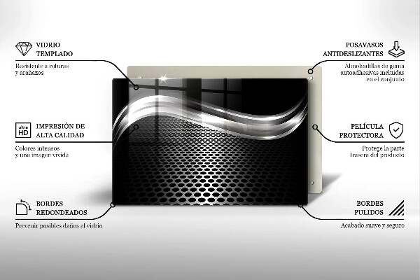 Protection pour plaque de cuisson Structure métallique