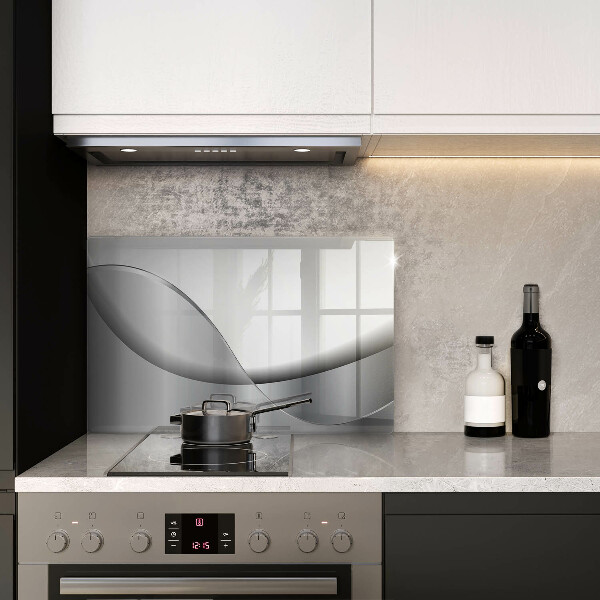 Protège plaque de cuisson Conception de lignes abstraites