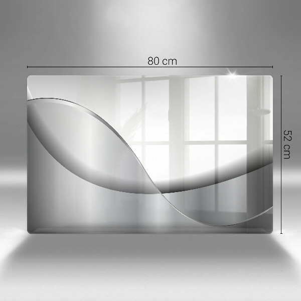 Protège plaque de cuisson Conception de lignes abstraites