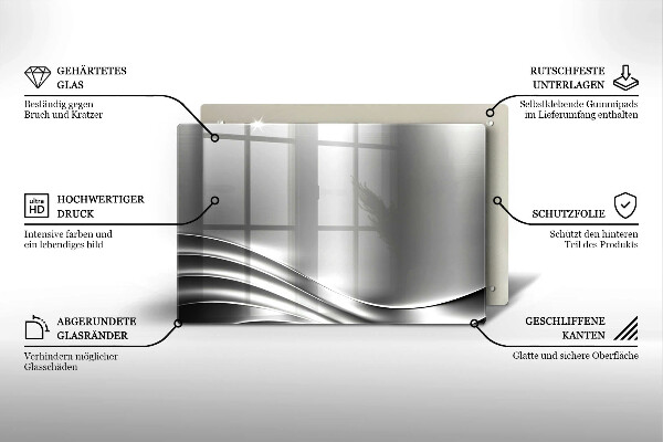 Protection pour plaque de cuisson Structure métallique