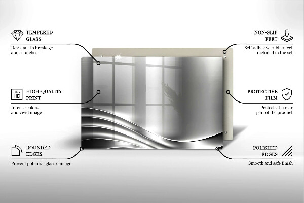 Protection pour plaque de cuisson Structure métallique