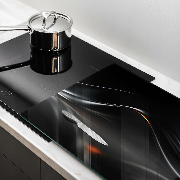 Protection pour plaque de cuisson Conception 3D abstraite