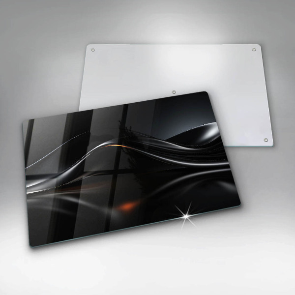 Protection pour plaque de cuisson Conception 3D abstraite