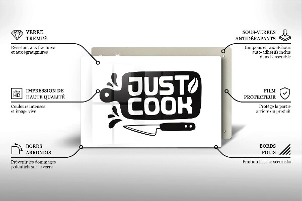 Protège plaque de cuisson Just cook
