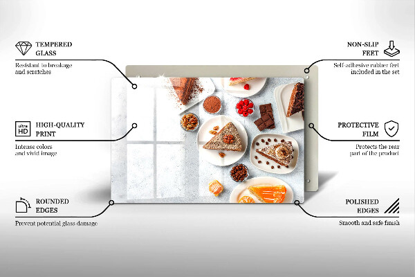Protège plaque de cuisson La douceur du gâteau