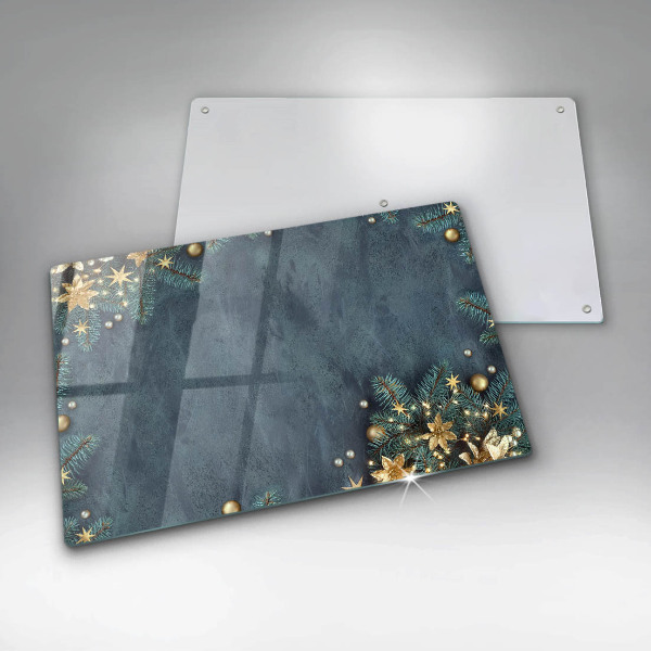Protège plaque de cuisson décorations de Noël