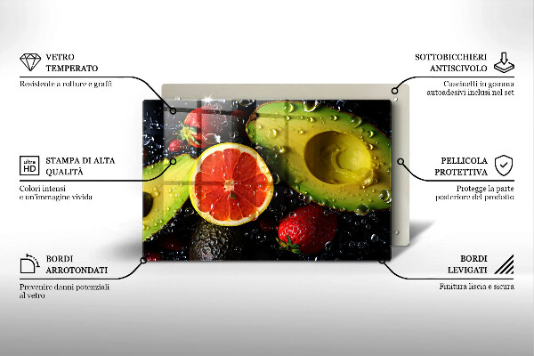 Protège plaque de cuisson Fruits et légumes