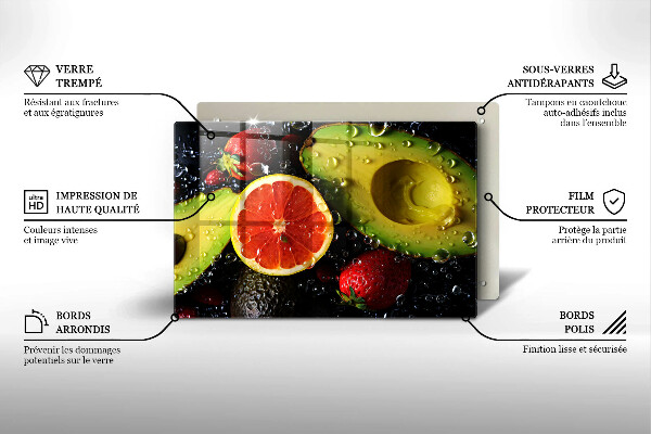 Protège plaque de cuisson Fruits et légumes