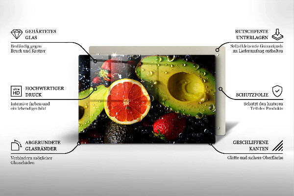 Protège plaque de cuisson Fruits et légumes