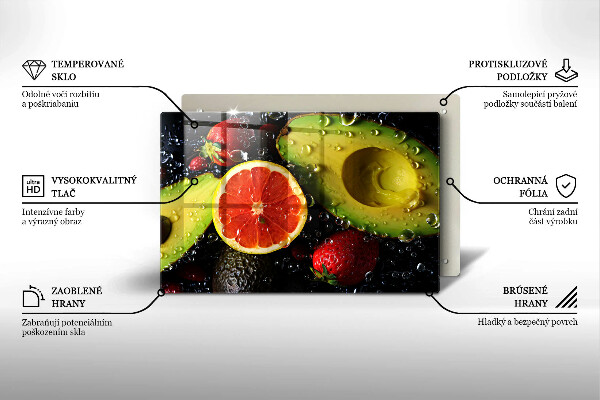 Protège plaque de cuisson Fruits et légumes
