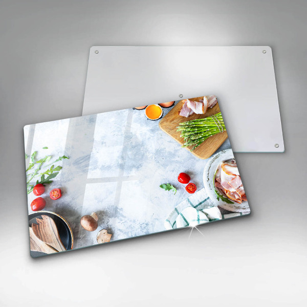 Protège plaque de cuisson Ingrédients en cuisine