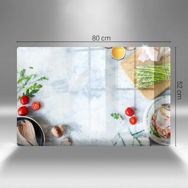 Protège plaque de cuisson Ingrédients en cuisine