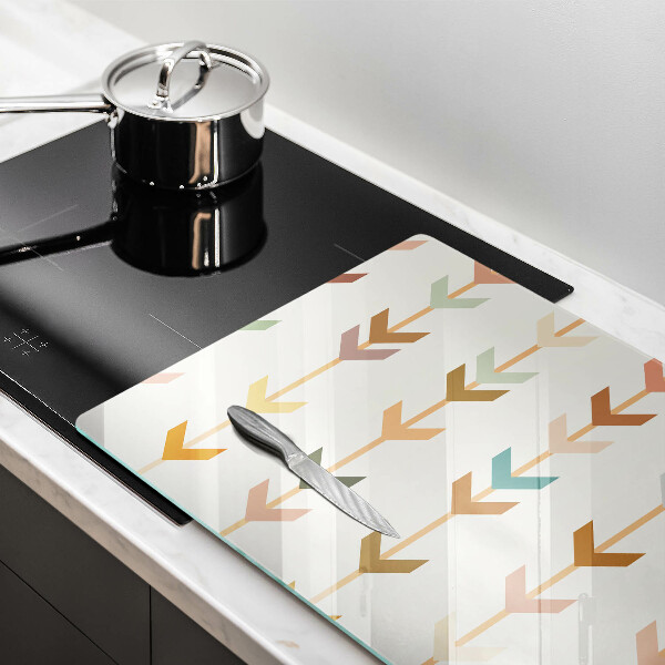 Protège plaque de cuisson Éléments géométriques