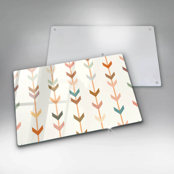 Protège plaque de cuisson Éléments géométriques