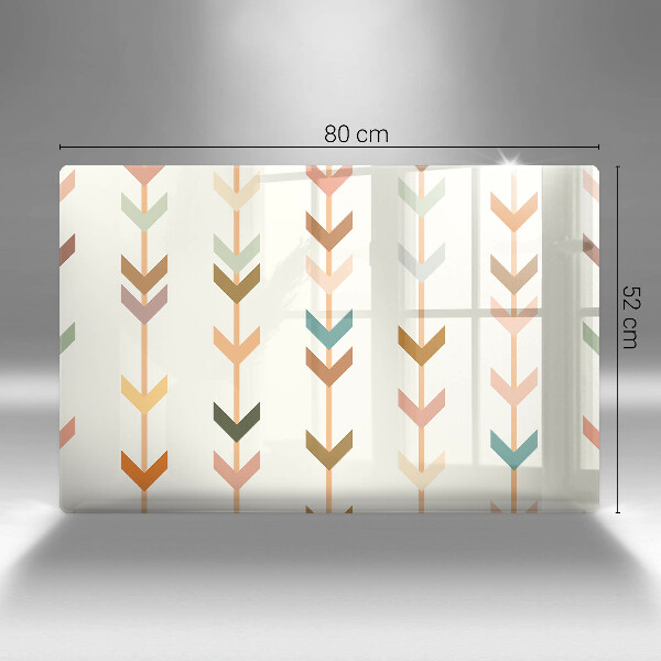 Protège plaque de cuisson Éléments géométriques