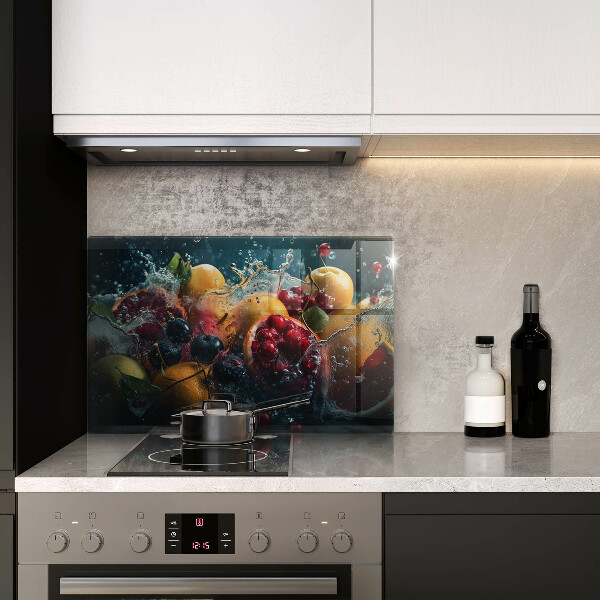 Protège plaque de cuisson Fruits dans l'eau