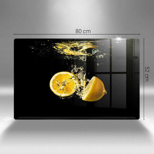 Protège plaque de cuisson Fruit de citron juteux
