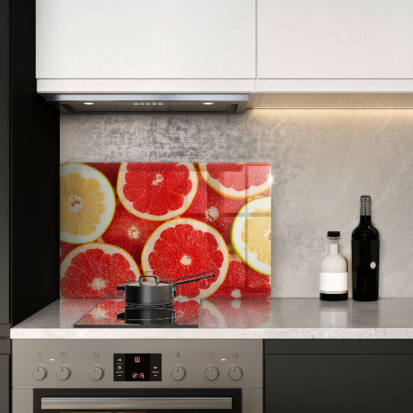 Protège plaque de cuisson Tranches de pamplemousse