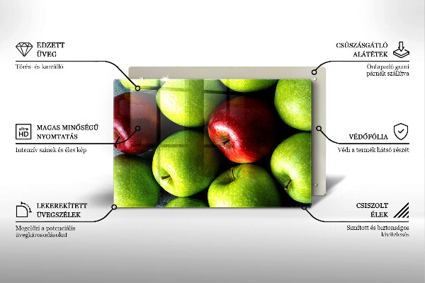 Protège plaque de cuisson Pommes juteuses