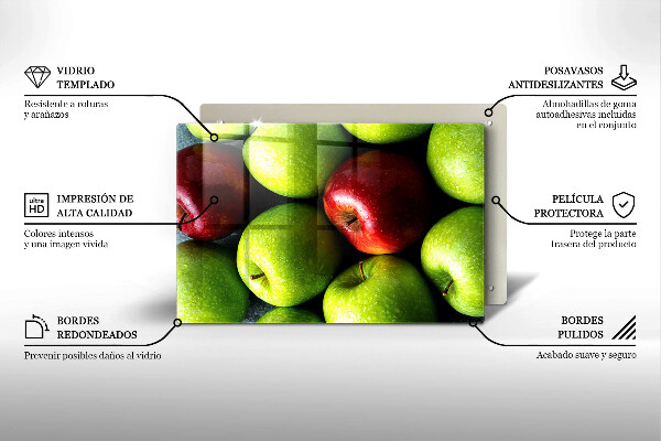 Protège plaque de cuisson Pommes juteuses