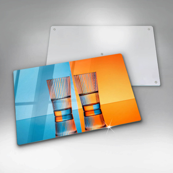 Protège plaque de cuisson Deux verres d'eau