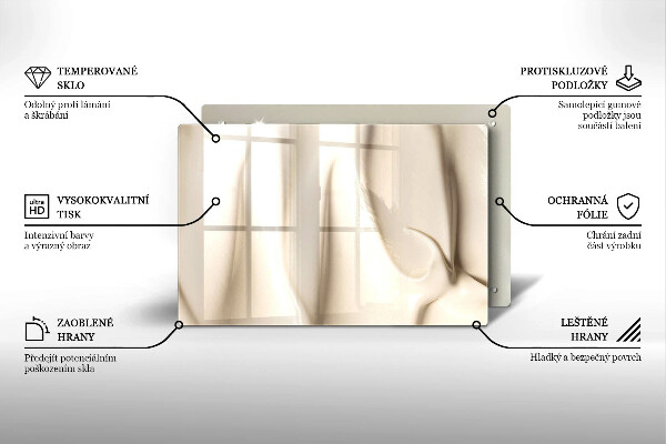 Protège plaque de cuisson Glace crémeuse