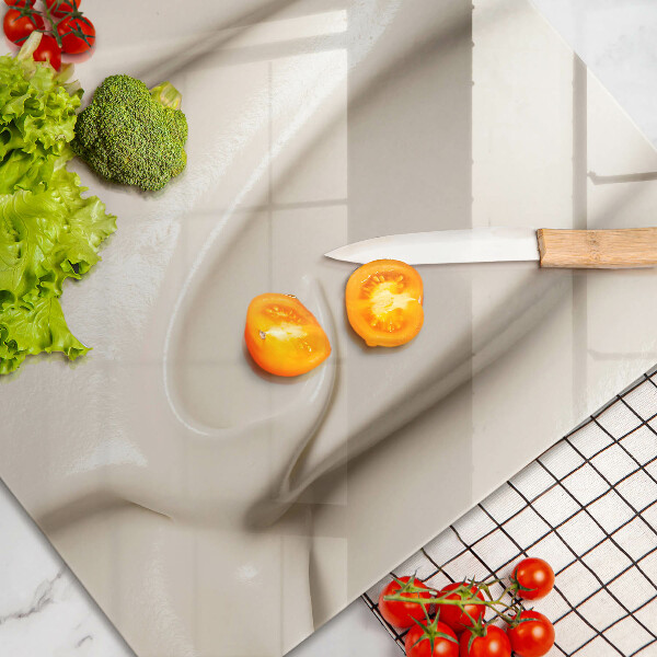 Protège plaque de cuisson Glace crémeuse