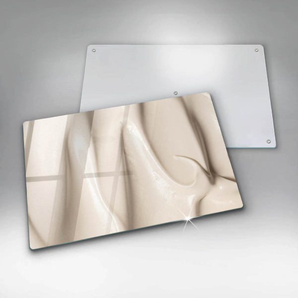 Protège plaque de cuisson Glace crémeuse