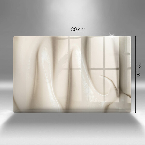 Protège plaque de cuisson Glace crémeuse