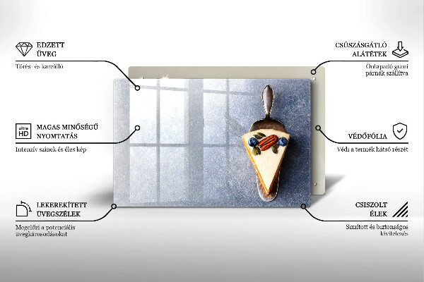 Protection pour plaque de cuisson Part de gâteau