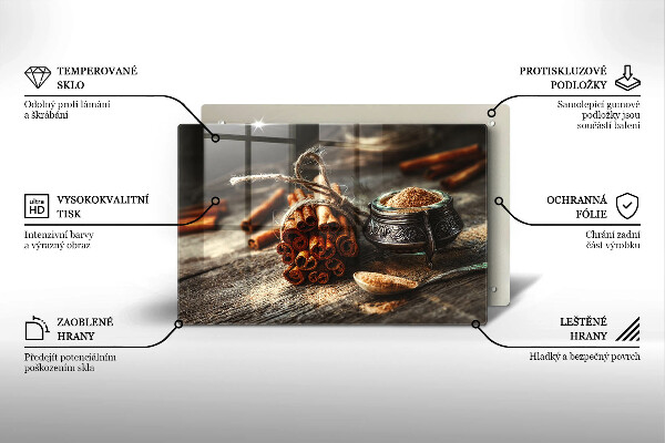 Protection pour plaque de cuisson Gousses de vanille