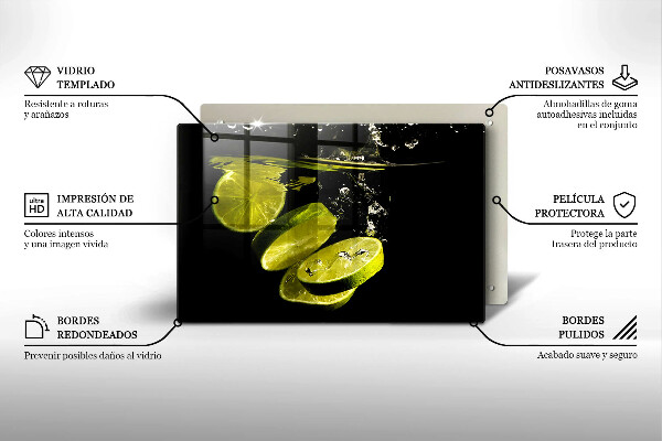 Protection pour plaque de cuisson Chaux dans l'eau