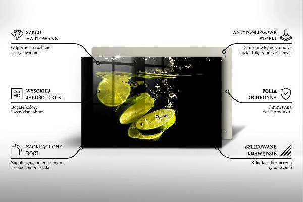 Protection pour plaque de cuisson Chaux dans l'eau