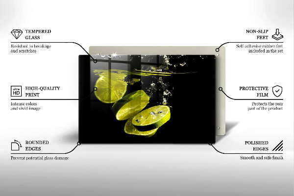 Protection pour plaque de cuisson Chaux dans l'eau