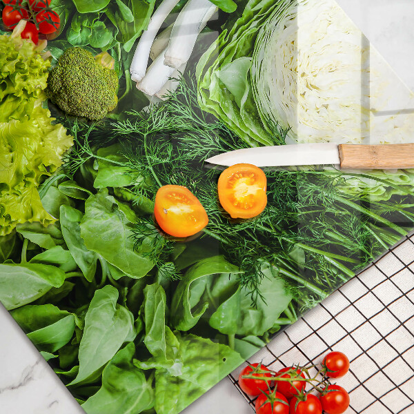 Protection pour plaque de cuisson Légumes verts