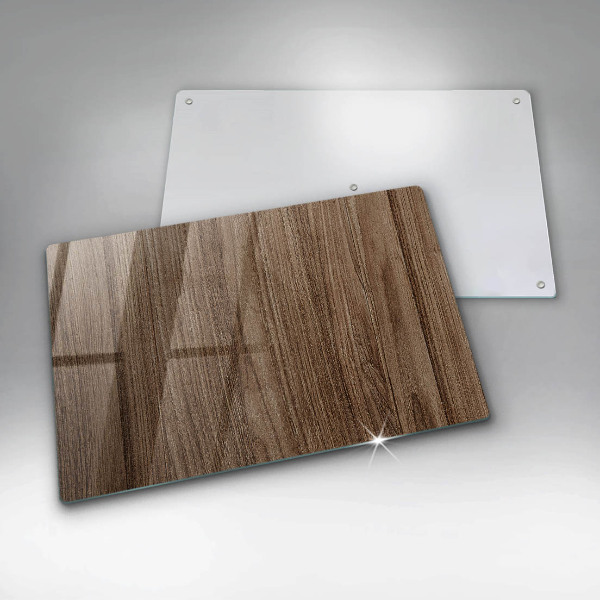 Protection pour plaque de cuisson Texture du bois