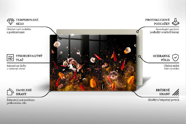 Protection pour plaque de cuisson Épices piquantes