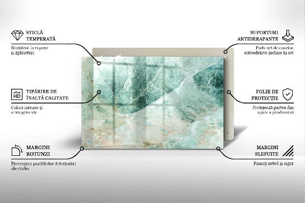 Protège plaque de cuisson Structure en pierre