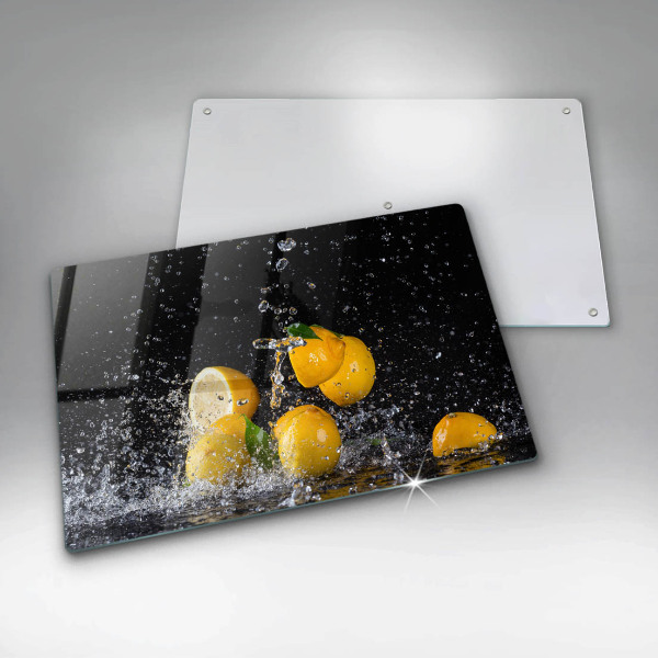 Protège plaque de cuisson Fruit de citron juteux