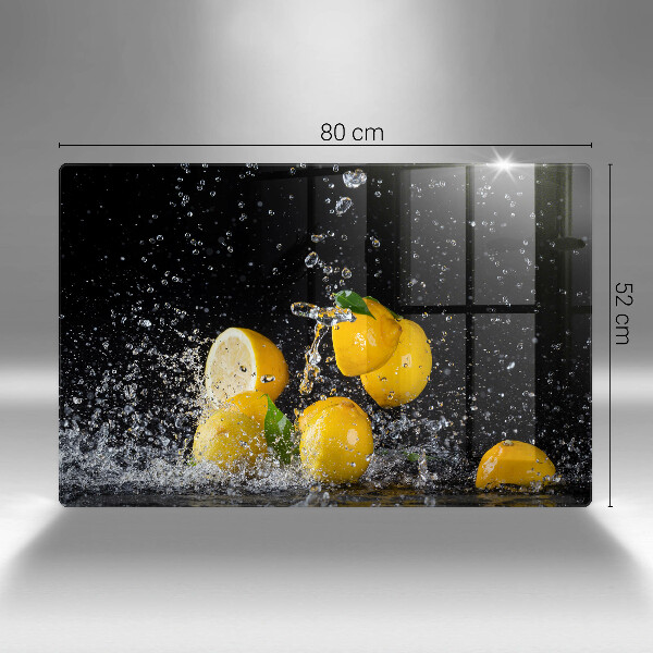 Protège plaque de cuisson Fruit de citron juteux