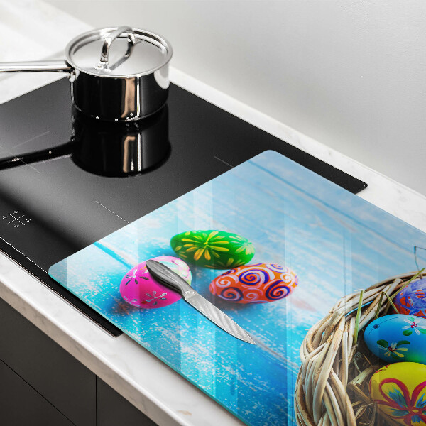 Protège plaque de cuisson Oeufs de Pâques Oeufs de Pâques