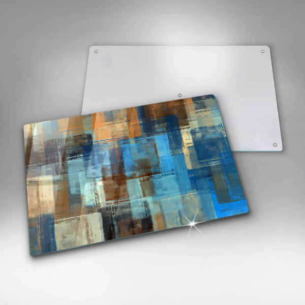 Protège plaque de cuisson Fond peint