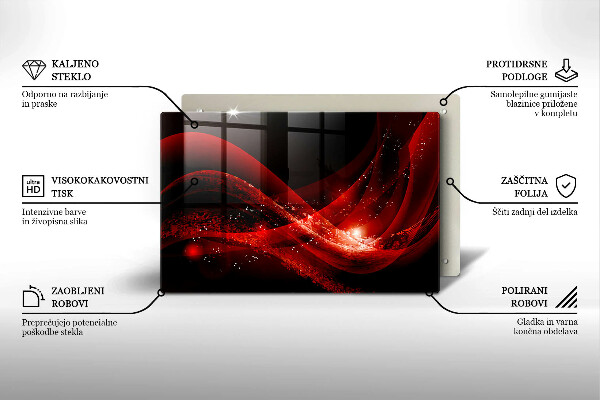 Protège plaque de cuisson Abstraction moderne