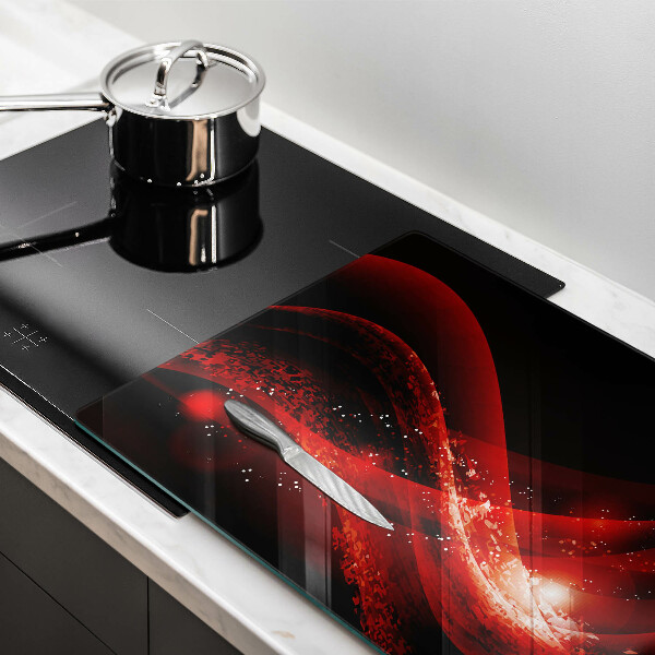 Protège plaque de cuisson Abstraction moderne