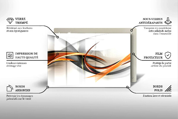 Protège plaque de cuisson Formes modernes