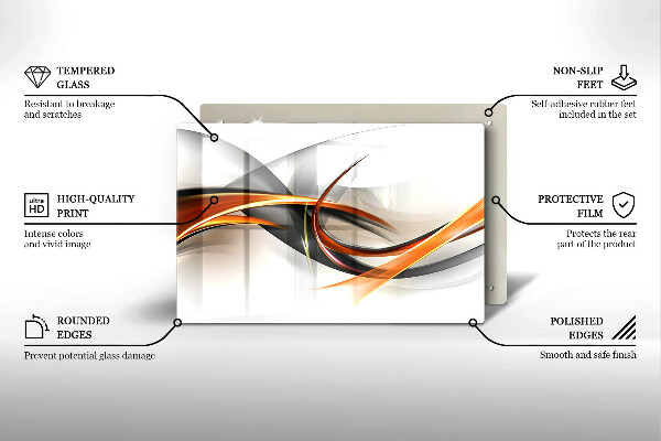 Protège plaque de cuisson Formes modernes