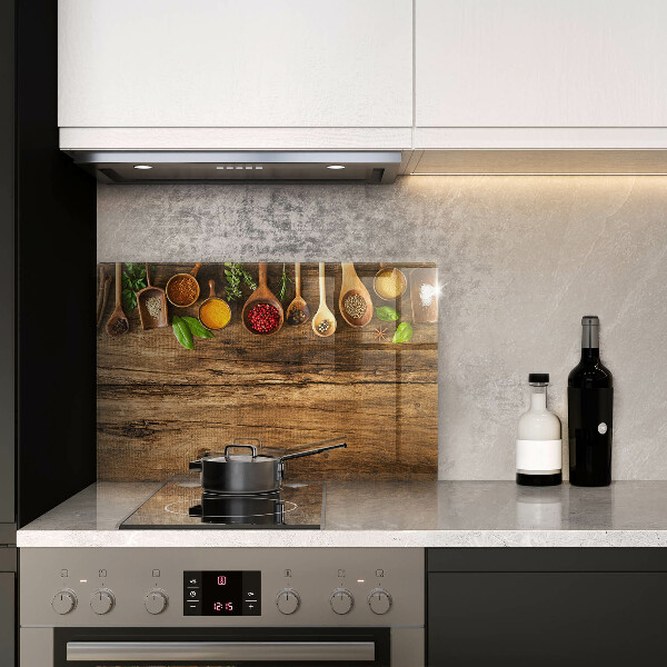 Protège plaque de cuisson Cuillères en bois d'épices