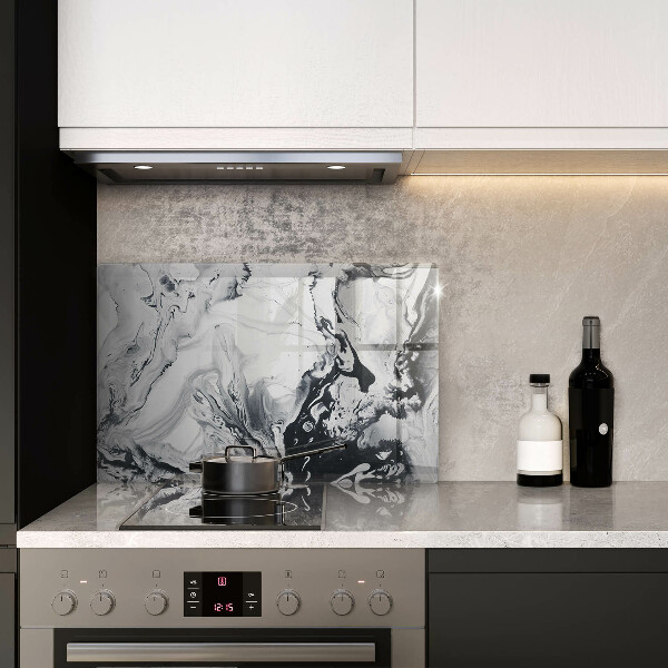 Protège plaque de cuisson Abstraction d'encre